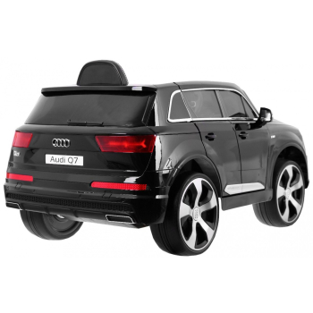 Audi Q7 Lift na akumulator dla dzieci Czarny + Pilot + Wolny Start + EVA + Ekoskóra + MP3 LED